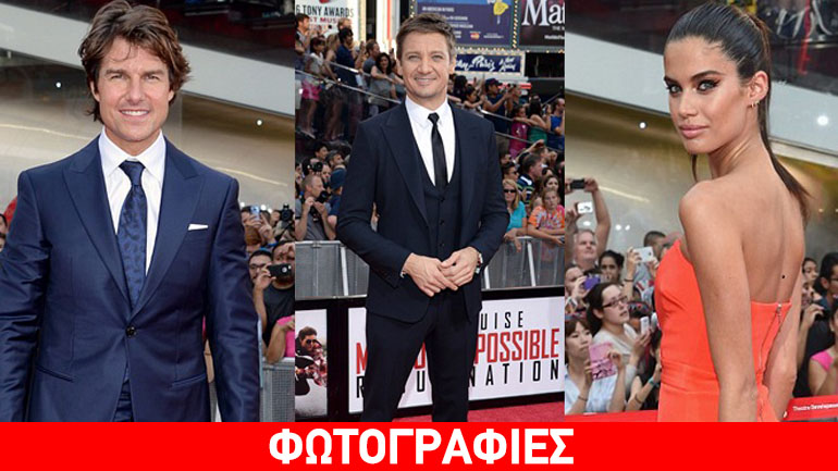 Χαμογελαστός ο Tom Cruise στην πρεμιέρα του «Mission Impossible» μετά τον γάμο που του χρέωσαν!